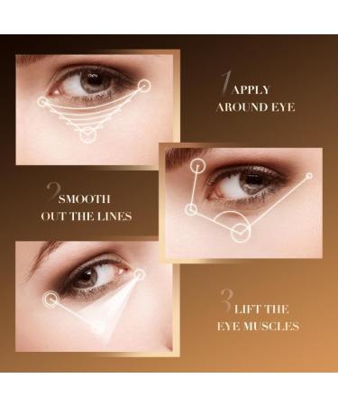 3Pcs SADOER Retinol & Caffeine Moisturizing Anti-Wrinkle Cream SADOER Eye Cream Caffeine Anti-Wrinkle Eye Cream for Bags Puffiness - Buy Online on GoSupps.com