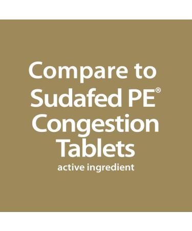 GoodSense Maximum Strength Nasal Decongestant PE - 72 Count | Phenylephrine HCl 10 mg | Sinus Congestion Relief for Hay Fever & Colds - Buy Online on GoSupps.com