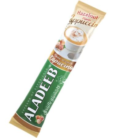 ALADEEB Cappuccino en Poudre Ar me Noisette Boisson Instantan e Premium 24 Sachets x 20g 480g Total - Buy Online on GoSupps.com