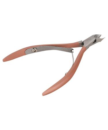 Verdant Touch Manicure Scissors Stainless Steel Nail Dead Skin Scissors Callus and Hangnail Remover Rose Gold Manicure Tool