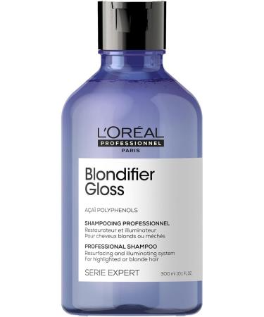 L'Or al Professionnel Illuminating Shampoo & Nourishing Mask for Blonde and Highlighted Hair Blondifier Gloss SERIE EXPERT 300 ml + 250 ml - Buy Online on GoSupps.com