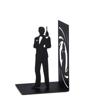 balvi - Secret Agent Black metal bookend. Original design - Buy Online on GoSupps.com