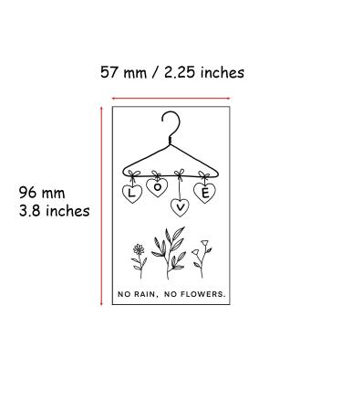 Esland Realistic Temporary Tattoos - Healing Self Growth Mental Health Self Love Stickers for Women - Buy Online on GoSupps.com