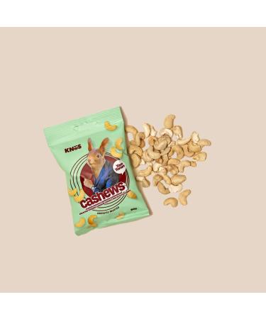 KN S Roasted Cashews 50gr | Pack of 10 | Healthy On-the-Go Snack | Buy Internationally - Buy Online on GoSupps.com