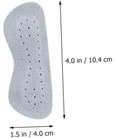 NOLITOY Anti-Wear Back Stickers - 12 Pairs High Heel Insoles Cushions & Grips for Leather Shoes - Comfort & Protection - Buy Online on GoSupps.com