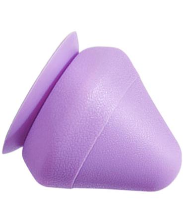 Healeved massage globe Hand massage devices deep massage mountable massage mountable back massager muscle roller for legs acupressure rings suction massage TPE Violet portable 7.5x7cm purple