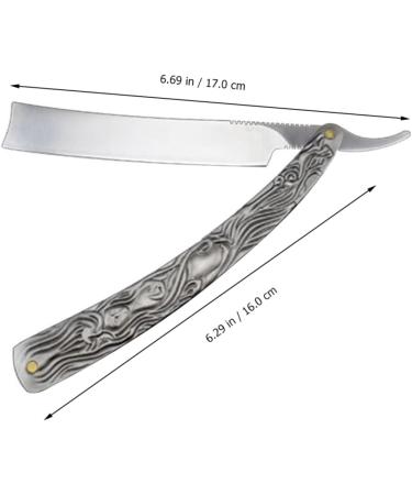 Minkissy 3-Piece Manual Razor Set for Men - Classic Old Type Face Razor & Beard Razor - Premium Quality Shaving Kit - Buy Online on GoSupps.com