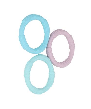 Baby Wearable Teething Bracelet - Soft Teething Ring for Home & Travel (Type A) - Buy Online on GoSupps.com