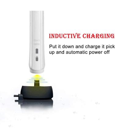 MEROM Replacement Braun Oral-B Electric Toothbrush Charger - Model 3757 | For Oral B Pro SmartSeries Toothbrushes | Waterproof Inductive Charging Base & Power Adapter - Buy Online on GoSupps.com