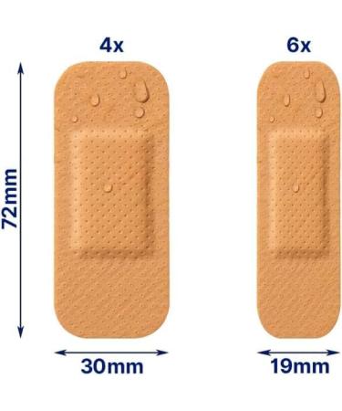 Elasroplast Water Resistant Plasters - Pack of 100 | Buy Internationally - Fast Shipping - Buy Online on GoSupps.com