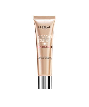 L'OREAL PARIS Accord Parfait Liquide Highlighter 101 1 Unit Dor brillant