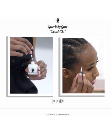 SILSTAR Inevitable Lace Wig Brush-On Glue | Durable Waterproof Oil-Resistant Hold for Lace Wigs Toupees & Hairpieces - Perfect for Touch Ups | International Shipping Available - Buy Online on GoSupps.com
