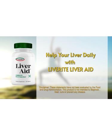 LIVERITE Liver Aid Dietary Supplement 150 Tablets Supports and Aids Healthy Liver Function. - Buy Online on GoSupps.com