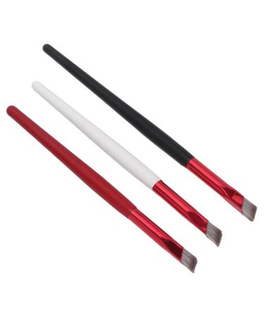 Angled Eyebrow Brush Set - 3 Professional Makeup Tools for Precise Brow Application - Shop Internationally - Buy Online on GoSupps.com