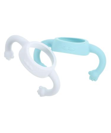 Abaodam 2 Pcs Bottle Handle Bottle Grip Feeding Bottles Handle for Soft Feeding Bottles Handles Feeding Bottles Holder Silica Gel Soft Handle Newborn Breast Milk