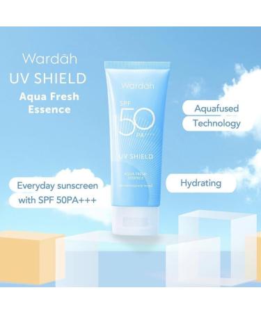 Buy Wardah UV Shield Aqua Fresh Sunscreen Serum SPF 50 PA++++ - 30 ml | Best International Shipping - Buy Online on GoSupps.com