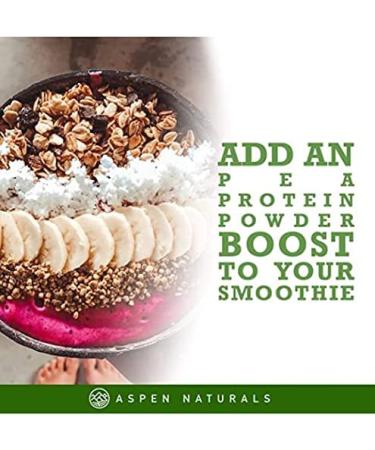 Aspen Naturals Pea Protein Powder (5 lb) - Unflavored Plant Based - Gluten Free, Non-GMO - Vegan, Keto & Low Carb - Buy Online on GoSupps.com
