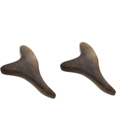 Artibetter Trigger Wood Massage Tool - 2PCS Acupuncture Massage Stick for Legs Shoulders & Back Relief - Buy Online on GoSupps.com