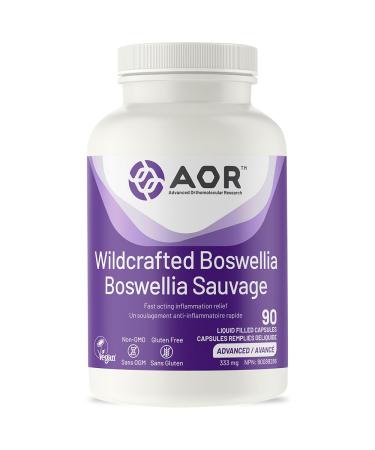 AOR - Wildcrafted Boswellia 90 Liquid Capsules - Fast Acting Inflammation Relief