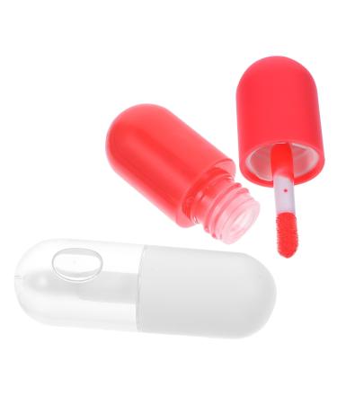 Ipetboom 2pi ces Lip Oil Nourrissant Et Hydratant Pour Huile Repulpante Et Soin Et Fraise