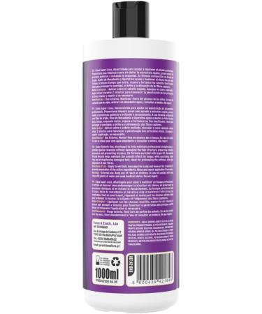 FunnyExotic Ltda DONA FLORA Shampoo super smooth 1000 ml with argan oil macadamia & keratin nourishes repairs and strengthens for shine suppleness and fiber alignment without sulphates and parabens - Buy Online on GoSupps.com