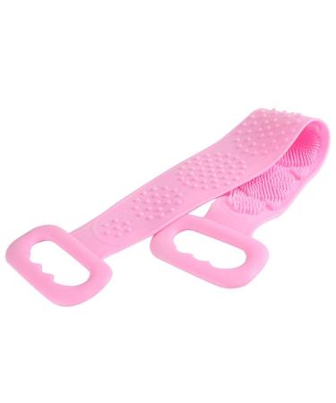 Back brush silicone bodies tailwascher tailwascher tool double-sided body washer bathroom cleaning cloth back sponge for shower shower tools for men and women