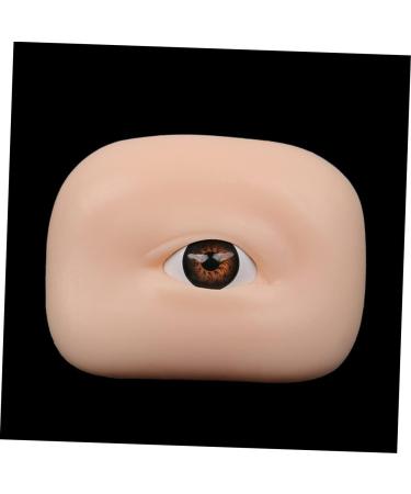 Angoily 6 Pcs Eye Practice Skin Eyeshadow Silicone Eyes for Makeup Practice Eye Makeup Board Training Board 6.5x4.9cm x3pcs As Shownx3pcs - Buy Online on GoSupps.com