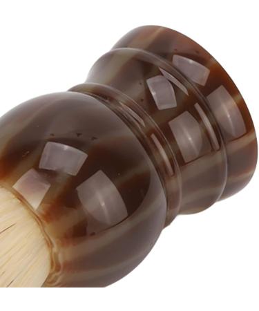 Premium Quick Drying Shaving Brush for Men - Easy to Clean Hair Razor Brush with Curved Handle | Ideal for Home & Salon Use - Buy Online on GoSupps.com
