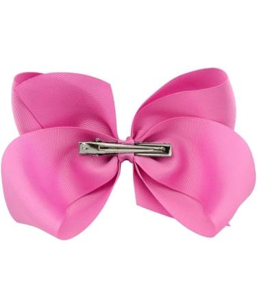Hair Clips 6 Inch Big Grosgrain Ribbon Solid Hair Bows With Clips Girls Hair Clips Headwear Boutique Hair Accessories Blue Hair Clips (Size : 3) - Buy Online on GoSupps.com