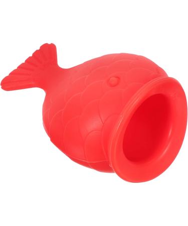 Baluue 4pcs Silicone Fish Lip Filler (red) Lip Enhancer Lab Lip Suction Plumping Tool Plumpit 8.2x6cmx4pcs Redx4pcs - Buy Online on GoSupps.com