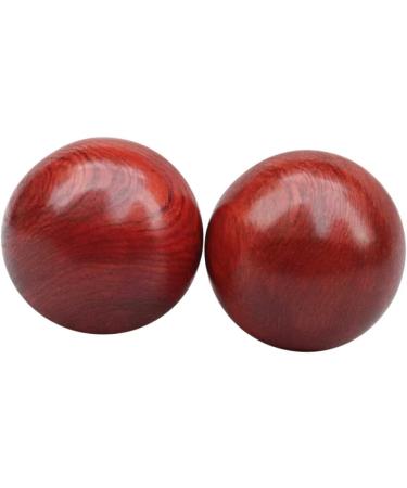 Healvian 6 StK Meditation Balls | Chinese Health Massage Tool for Stress Relief | Mahogany Fitness Balls for Hand and Wrist Therapy - Buy Online on GoSupps.com
