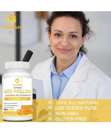 Bee Pollen - Royal Jelly Propolis - Skin Health Immune Support Anti Oxidation - Buy Online on GoSupps.com