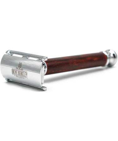 Brent Berkeley Men's Original Safety Razor - Brass Sandalwood Double-Edged Razor | Long-Lasting Reduces Irritation & Unevenness - Buy Online on GoSupps.com