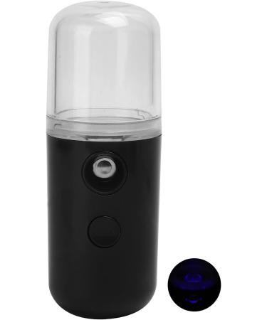Mist Sprayer USB Rechargeable Facial Humidifier Fashion Facial Mist Sprayer Low Noise Operation Large and Fine Spray for Home or Outdoor Use (Black) - Buy Online on GoSupps.com