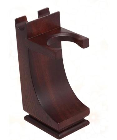 Angoily 2-in-1 Men's Electric Razor & Wooden Storage Stand - Premium Bamboo Shaver Holder for International Shipping - Buy Online on GoSupps.com