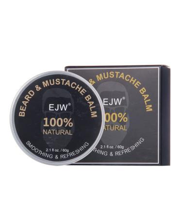 Sheeyoon beard balm for men natural and organic beard-must-edge conditioner to maintain and shape their beard soft bear wax 60g