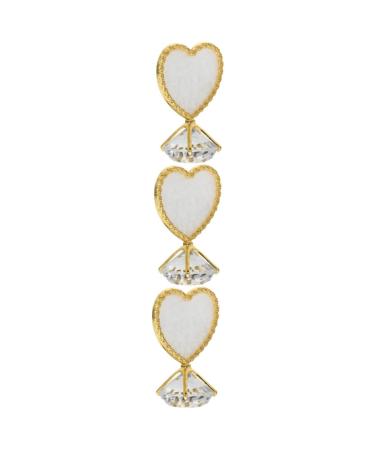 FRCOLOR FRCOLOR Set of 3 nail art display stands polish color mixing palette makeup box makeup box mixing tray makeup palette