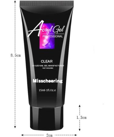 Surakey Nail Gel - 30ml UV LED Builder Gel for Nail Extensions | Ideal for Technicians & DIY Salon Art - Buy Online on GoSupps.com