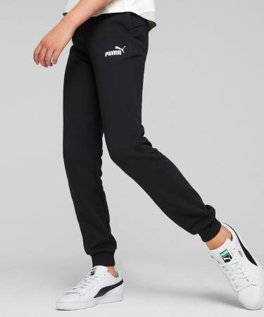 PUMA Girls Ess Sweatpants | Stylish Puma Black Joggers for Active Kids | Size 152 EU - Shop Now! - Buy Online on GoSupps.com