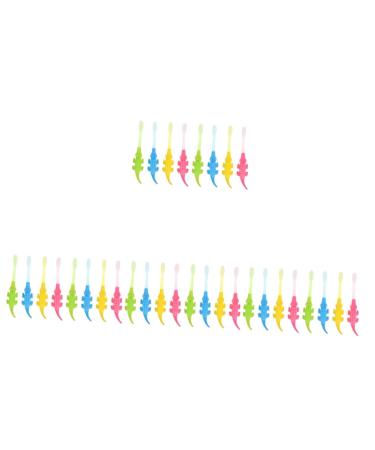 Minkissy 32 Stk Small Krokodil toothbrush toddler training baby toothbrushes toothbrush children toothbrush cleaning brush Cartoon-Kind-toothbrush children's toothbrushes cute