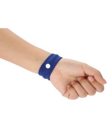 ANKROYU Anti Nausea Wristbands - 5 Colors, 1 Pair for Travel Sickness Relief - Ideal for Bus and Air Travel (Blue) - Buy Online on GoSupps.com