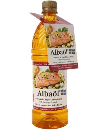  Fuduu.de Rapeseed Oil with Butter Flavour - 5 Litre Bottle + 2 x 0.75 Litre Bottles - Swedish Rapeseed Oil - Premium Ingredients for Roasting Baking or Dressing - Buy Online on GoSupps.com