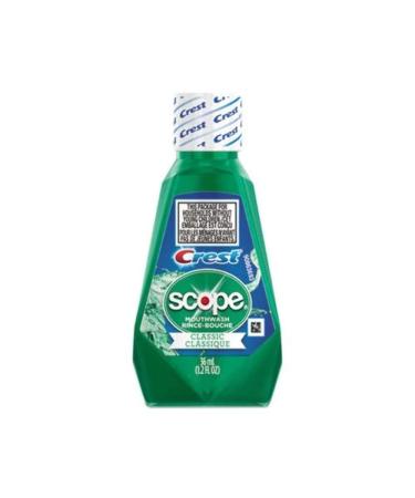 Classic Mint Crest + Scope Rinse 36 mL Bottle - 180/Carton - Buy Online on GoSupps.com