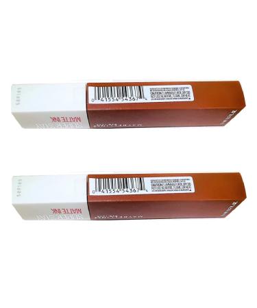 Maybelline New York SuperStay Matte Ink Liquid Lipstick Fighter 75 - Pack of 2 - Buy Online on GoSupps.com