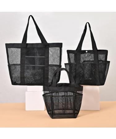 JINSBON Beach Bag with Foldable Design for Travel Family Outings and Picnics Zp02 Black - Buy Online on GoSupps.com