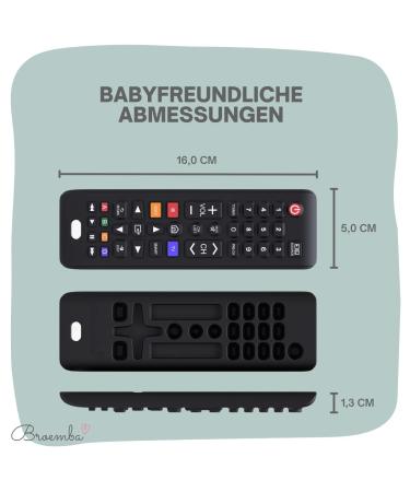Buy Broemba Torino Remote Control Bite Ring - 100% Silicone Baby Toy BPA-Free Unisex Design No Electronics - Ideal for Teething & Playtime - Buy Online on GoSupps.com