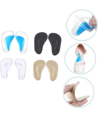 FOMIYES 8 Pairs Arch Support Gel Pads - Cushioned Shoe Inserts for High Heels Kids & Adults - Ultimate Comfort & Stability - Buy Online on GoSupps.com
