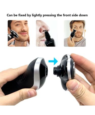 Head Shaver for Men - 4D Electric Shaver & Beard Trimmer | USB Rechargeable Hair Cutter - Professional Adult Razor - Buy Online on GoSupps.com
