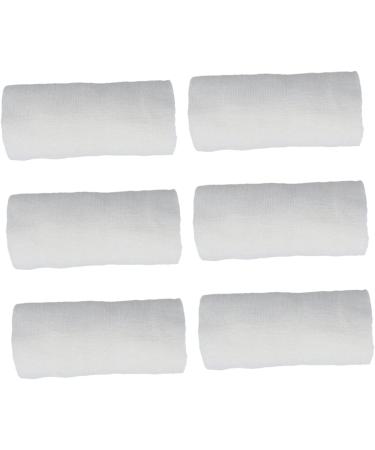 Hemoton 12 Rolls Elastic Guaze Tape for First Aid | Stretched Pressure Care Cloth for Sprains | International Shipping Available - Buy Online on GoSupps.com