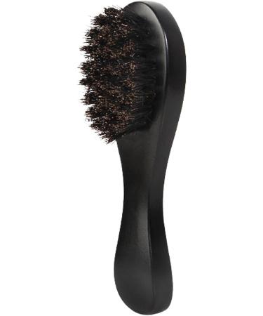 AIBYKS Portable Beard Brush - Wild Boar Bristles & Natural Beech Wood Handle | Perfect for Combing Cleaning Dirt & Dead Skin - Buy Online on GoSupps.com
